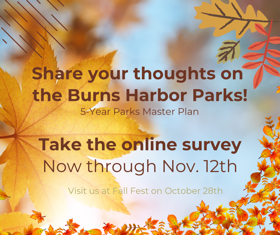 Take the Burns Harbor Parks Public Survey